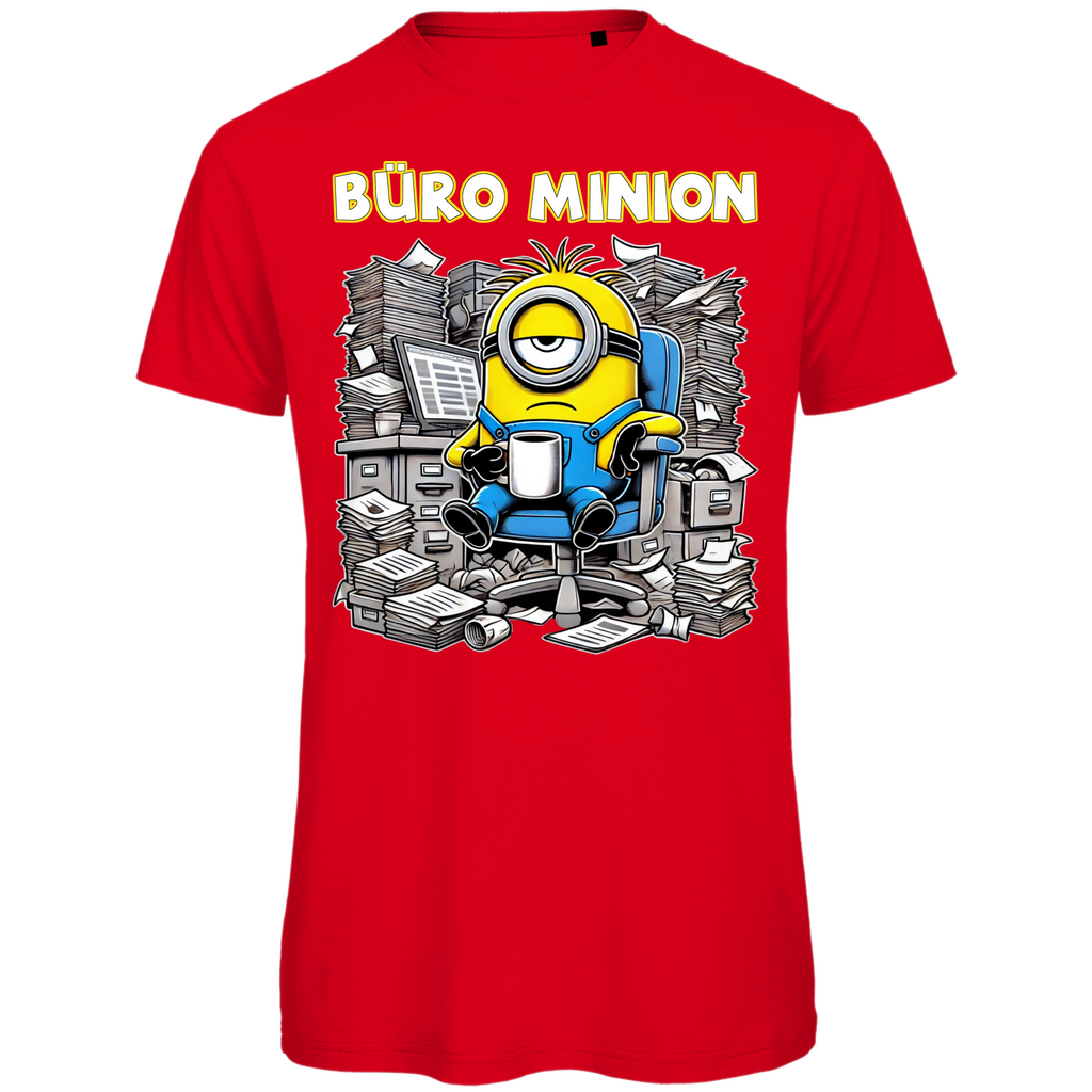 Büro Minion - Herren Premium Bio T-Shirt