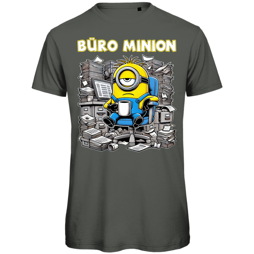 Büro Minion - Herren Premium Bio T-Shirt