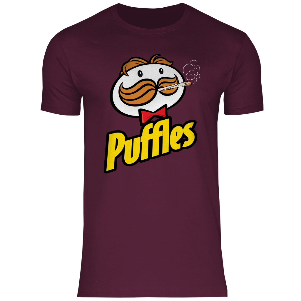 Puffles - Herren Shirt Burgundy