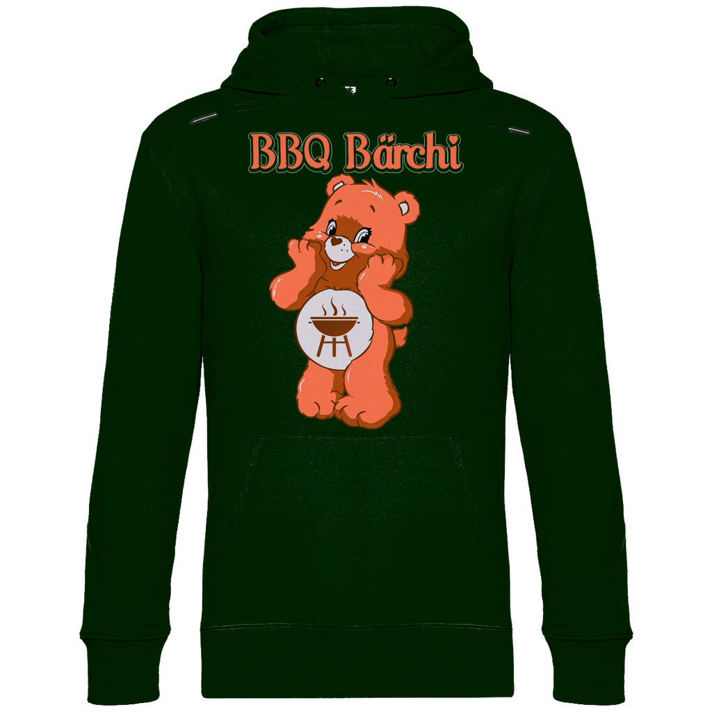 BBQ Bärchi - Glücksbärchi - Unisex Hoodie Forest Green