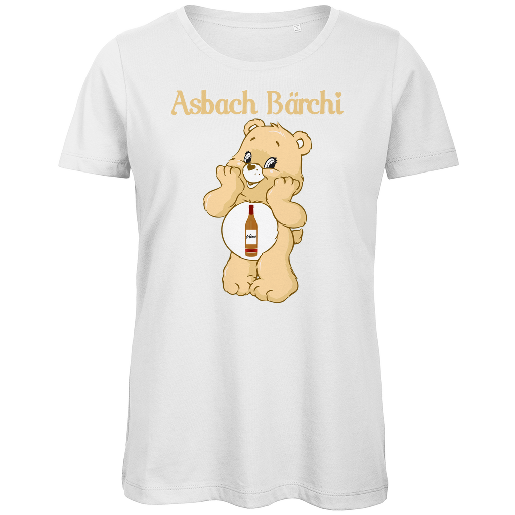 Asbach Bärchi - Glücksbärchi - Damen Premium Bio T-Shirt White