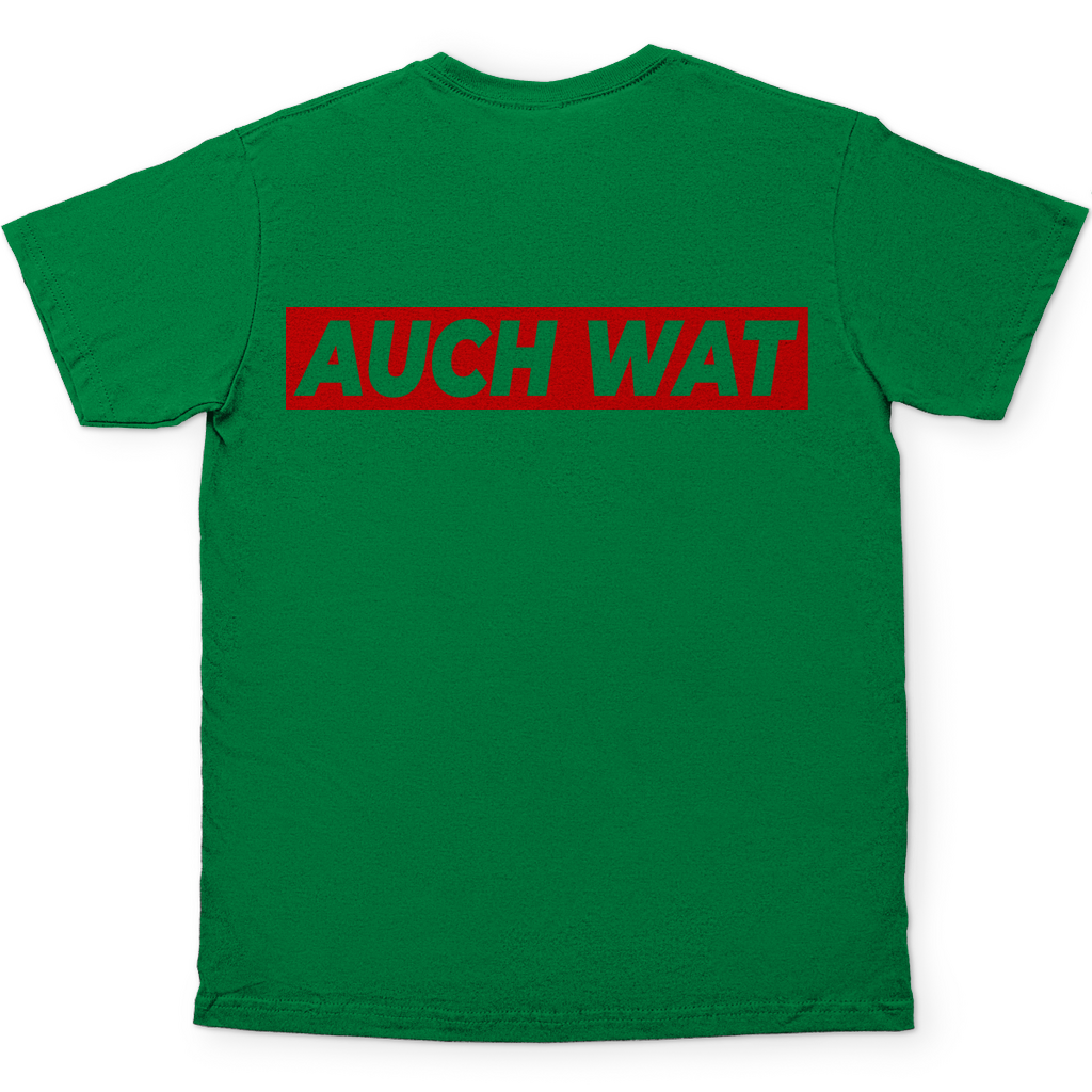 Hinten steht auch wat - Beidseitiger Druck - Herren Shirt