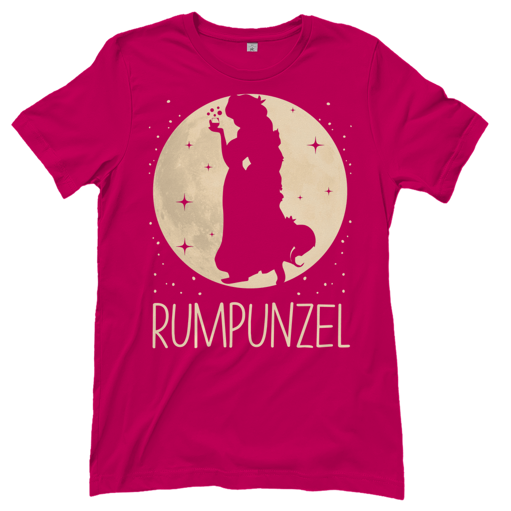 Mond Prinzessin - Rumpunzel - Damenshirt