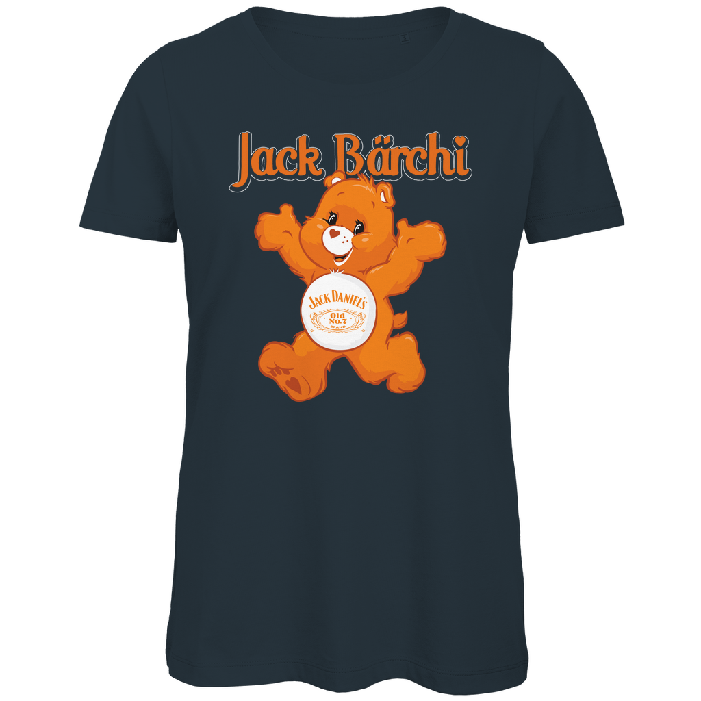 Jack Bärchi - Glücksbärchi - Damen Premium Bio T-Shirt Dark Grey