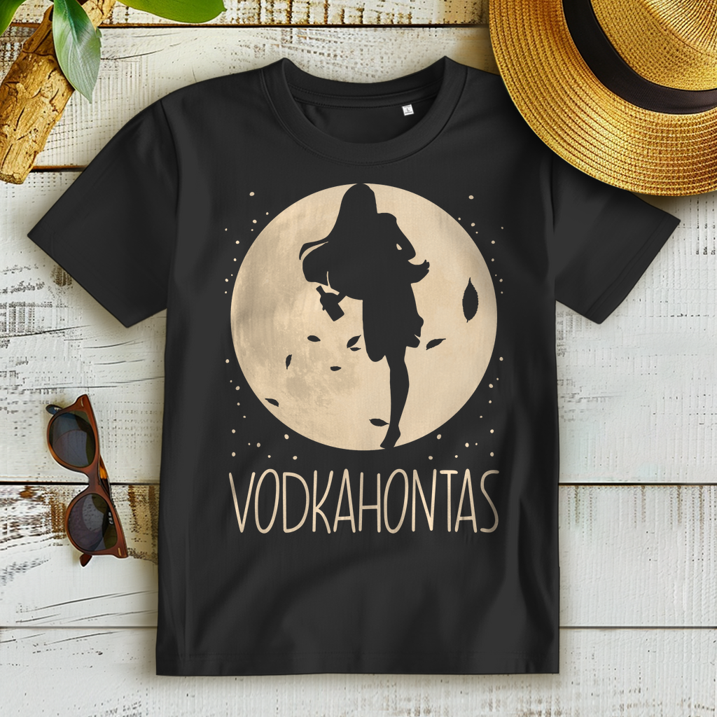 Vodkahontas Pocahontas Mond Prinzessin - Damen Premium Bio T-Shirt