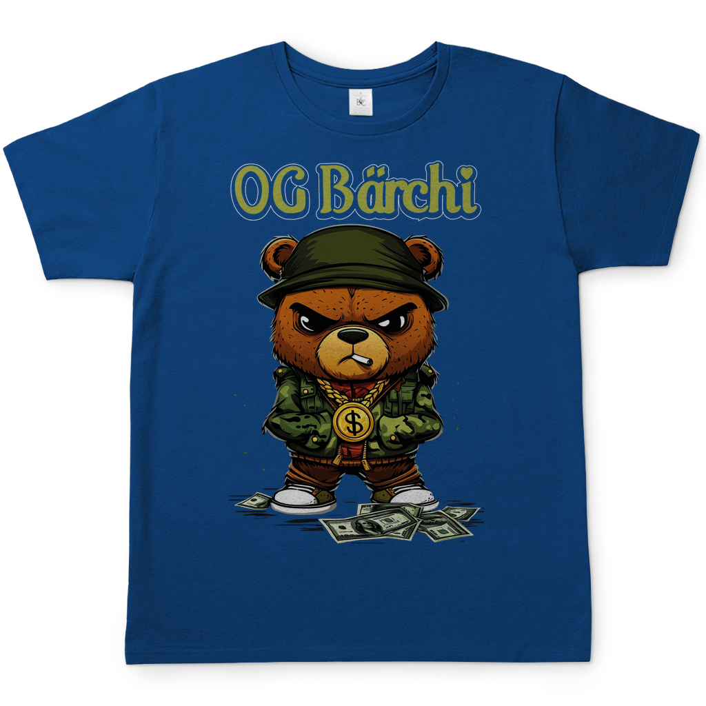 OG Bärchi - Glücksbärchi - Herren T-Shirt Royal Blue