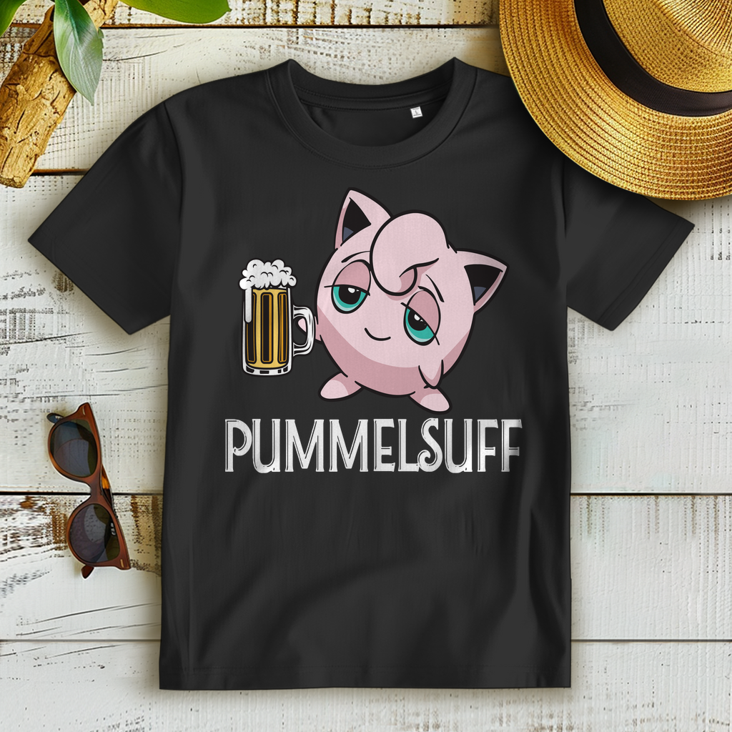 Pummelsuff Pummeluff - Damen Premium Bio T-Shirt Black
