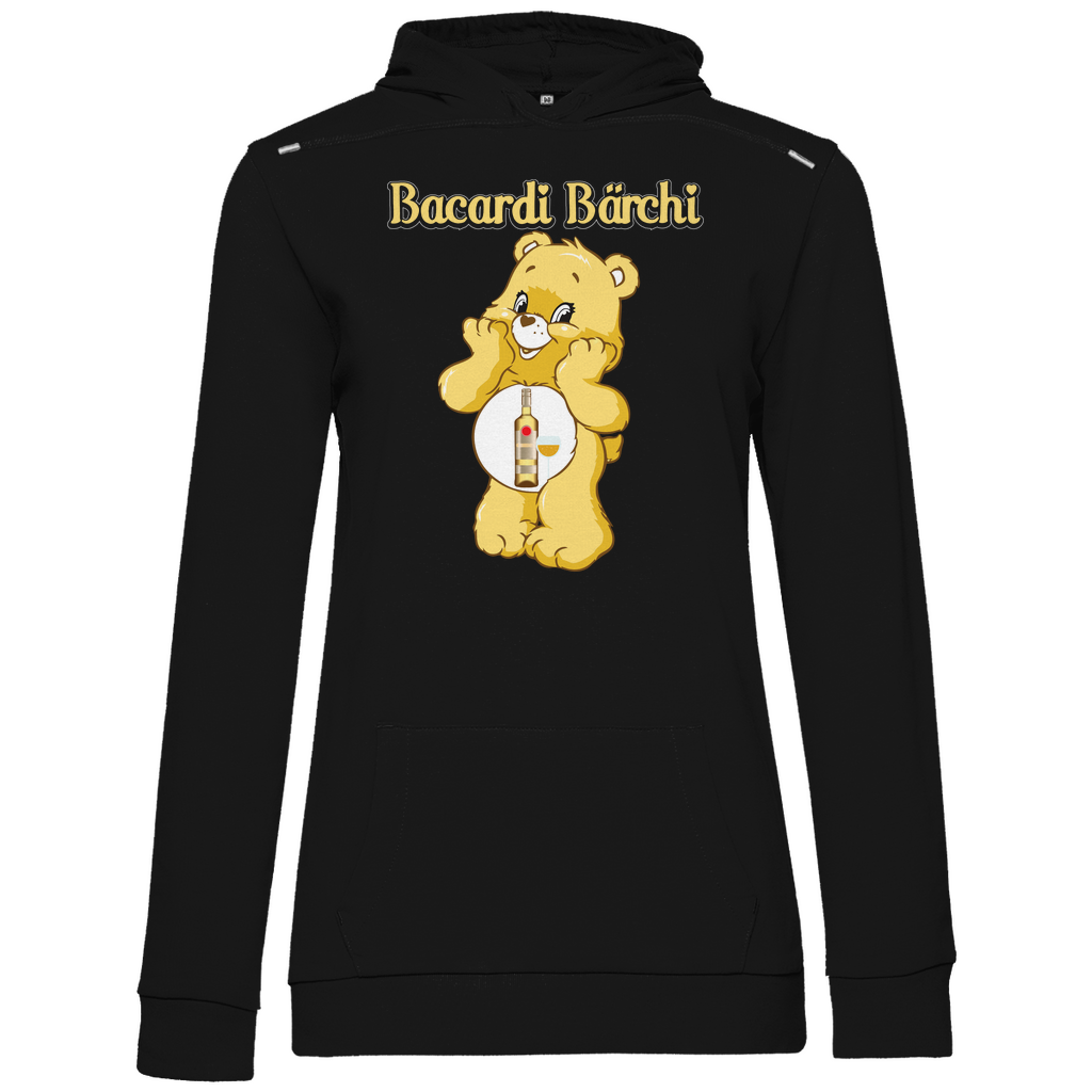 Bacardi Bärchi - Glücksbärchi - Damen Hoodie Black