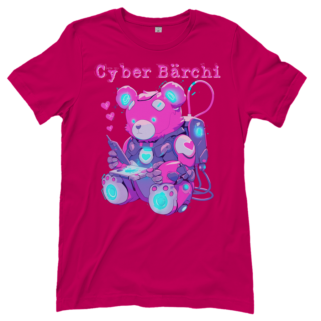 Cyber Bärchi - Glücksbärchi - Damenshirt