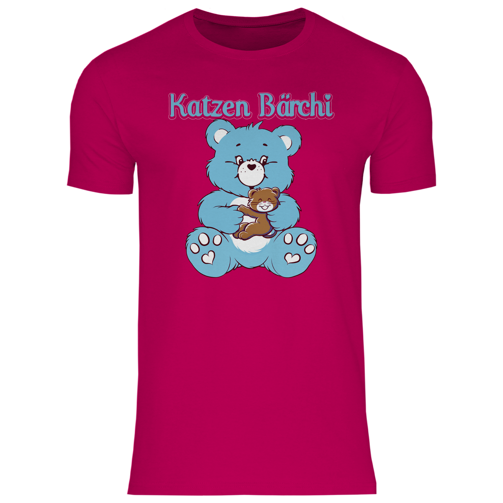 Katzen Bärchi - Glücksbärchi - Herren Shirt Sorbet