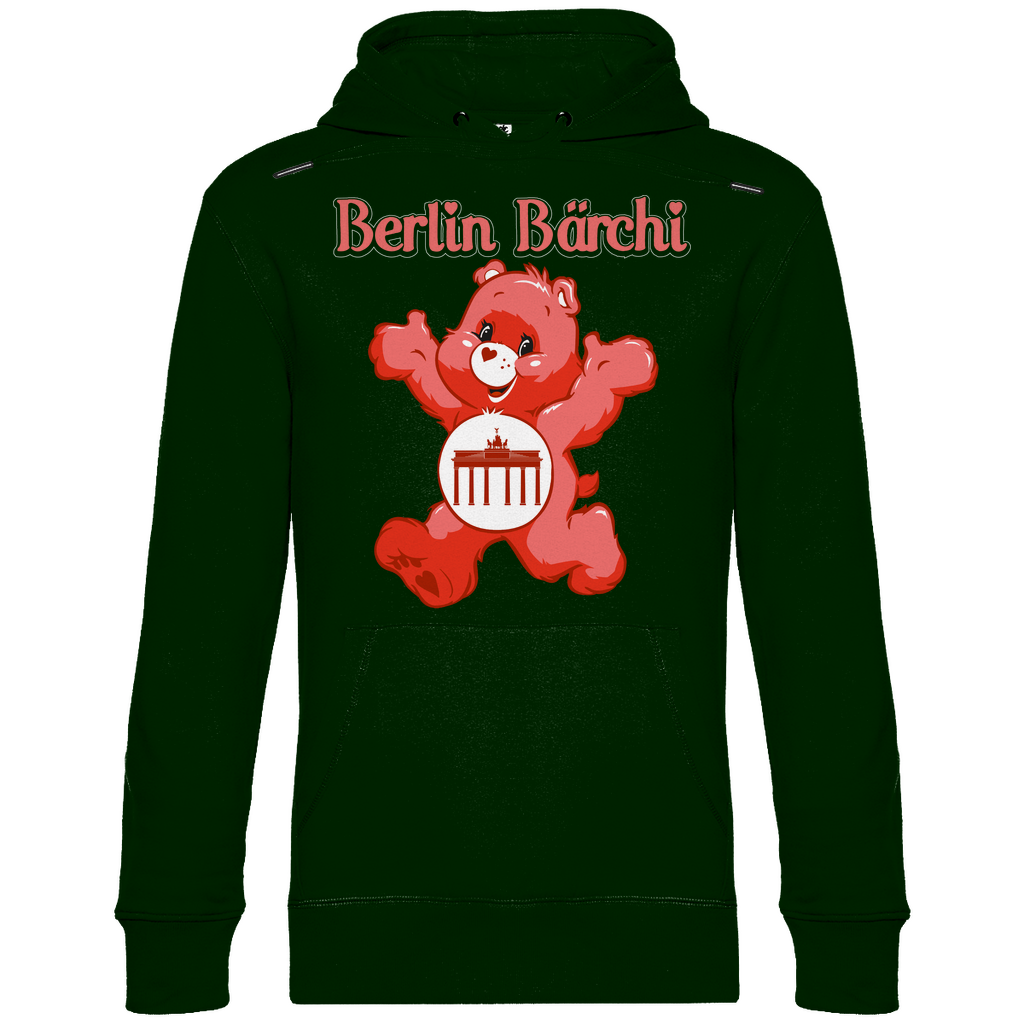 Berlin Bärchi - Glücksbärchi - Unisex Hoodie Forest Green