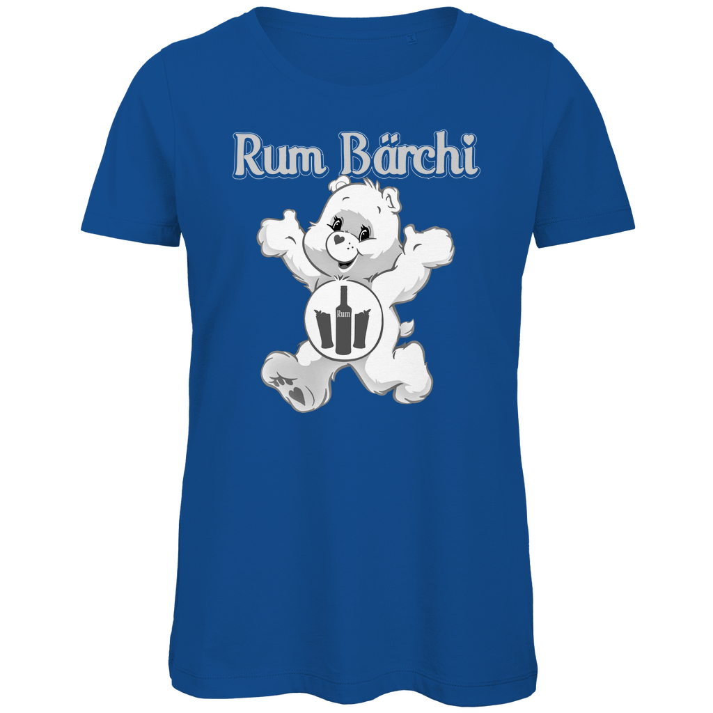 Rum Bärchi - Glücksbärchi - Damen Premium Bio T-Shirt Royal Blue