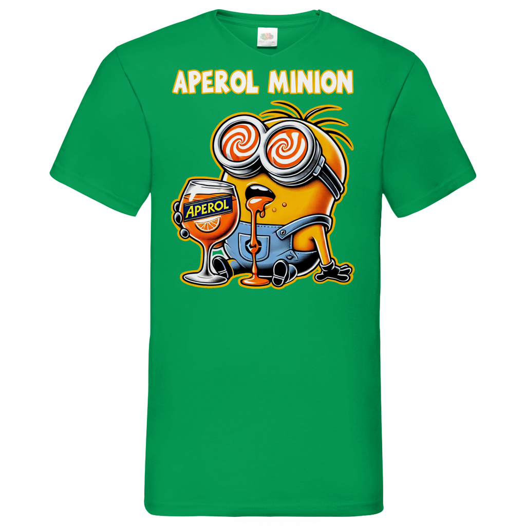 Aperol Minion - Herren V-Neck Shirt