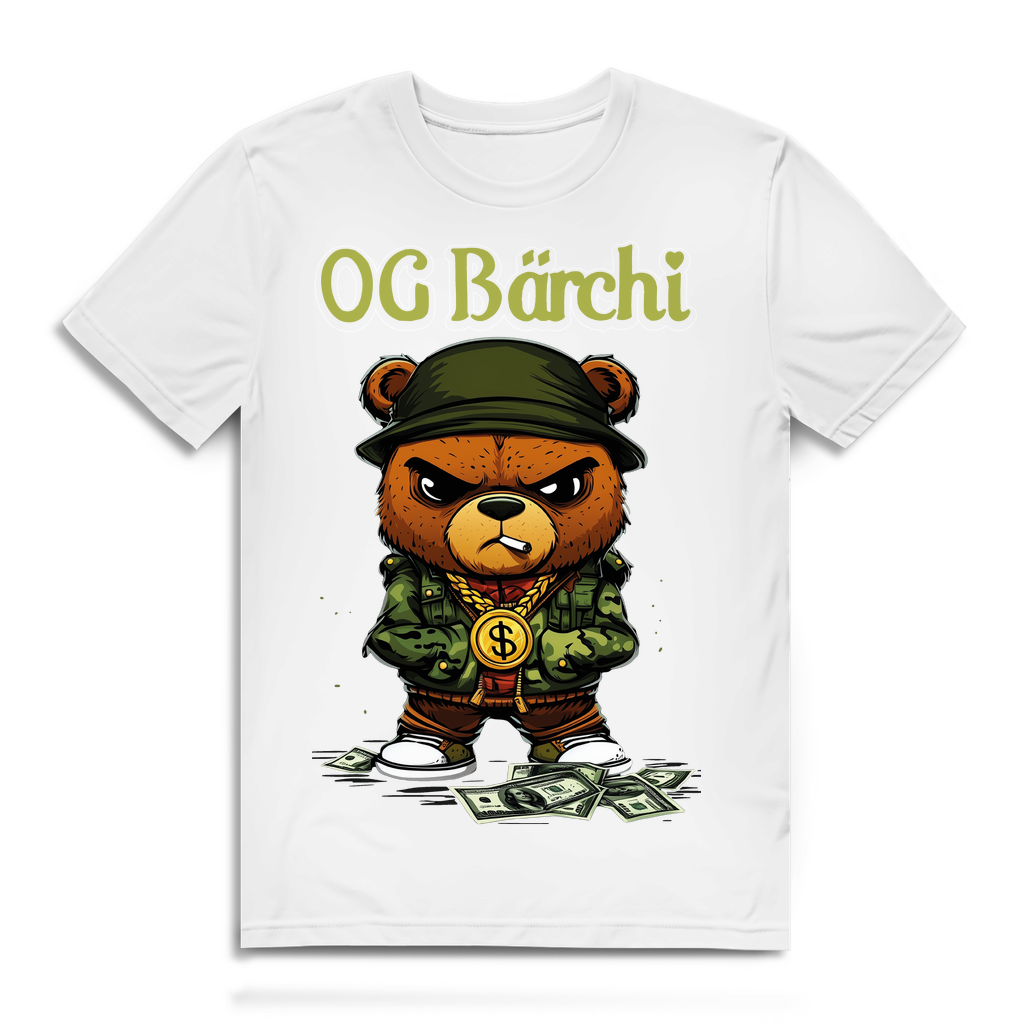 OG Bärchi - Glücksbärchi - Herren Premium Bio T-Shirt White