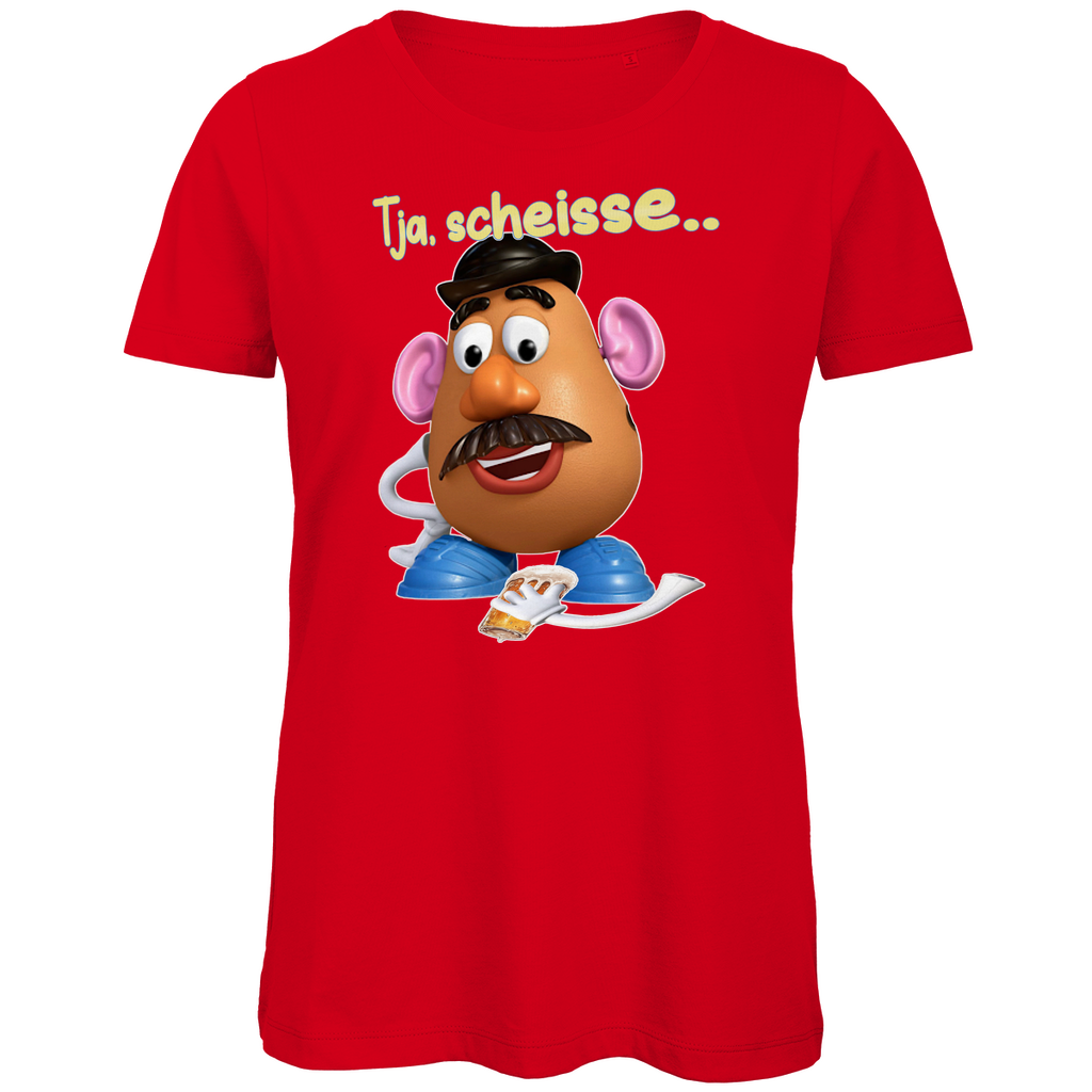 Tja, scheisse - Charlie Naseweis Toy Story - Damen Premium Bio T-Shirt Red