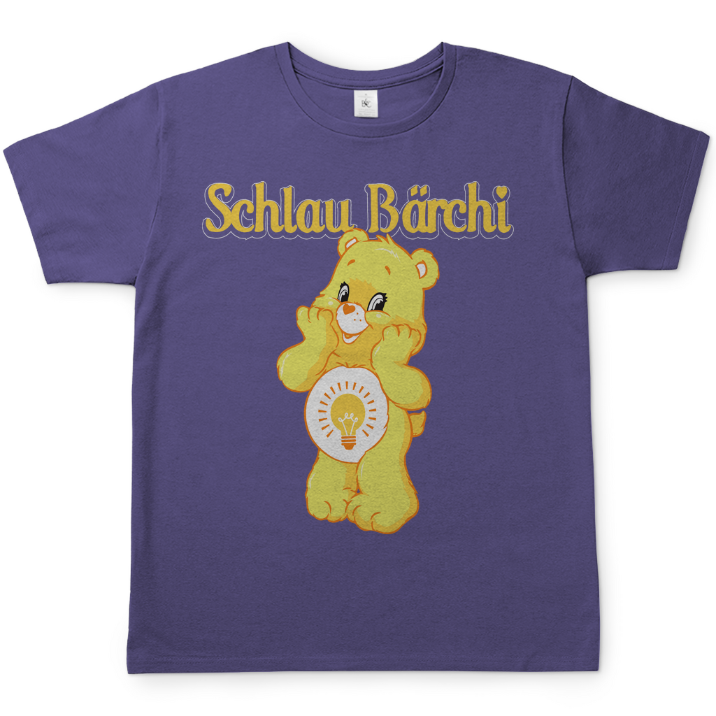 Schlau Bärchi - Glücksbärchi - Herren Shirt