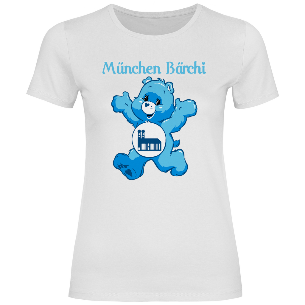 München Bärchi - Glücksbärchi - Damenshirt White