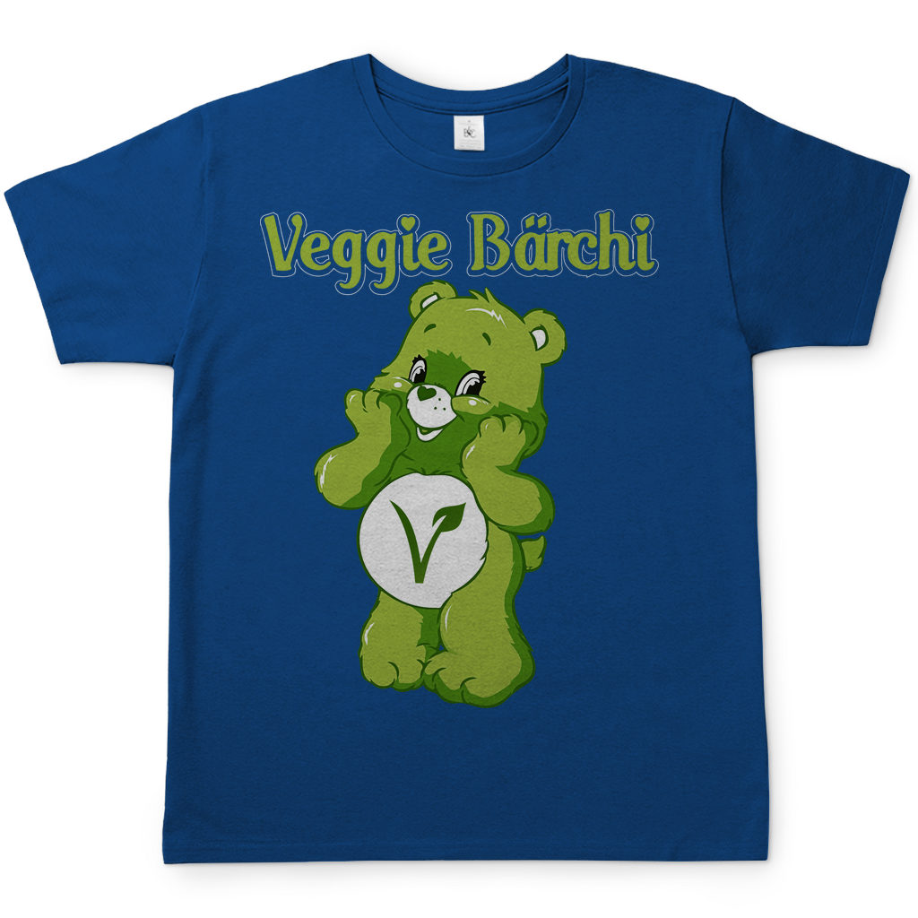 Veggie Bärchi - Glücksbärchi - Herren Shirt Royal Blue