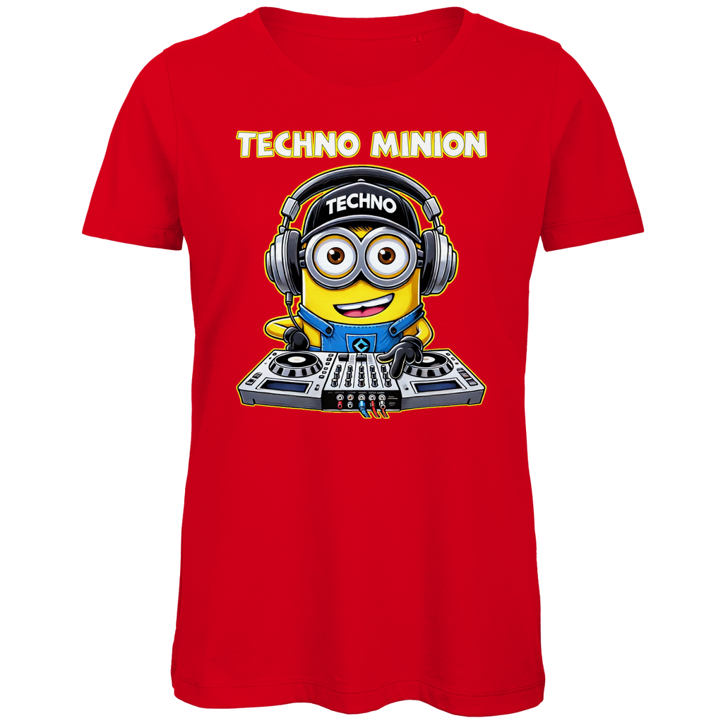 Techno Minion - Damen Premium Bio T-Shirt