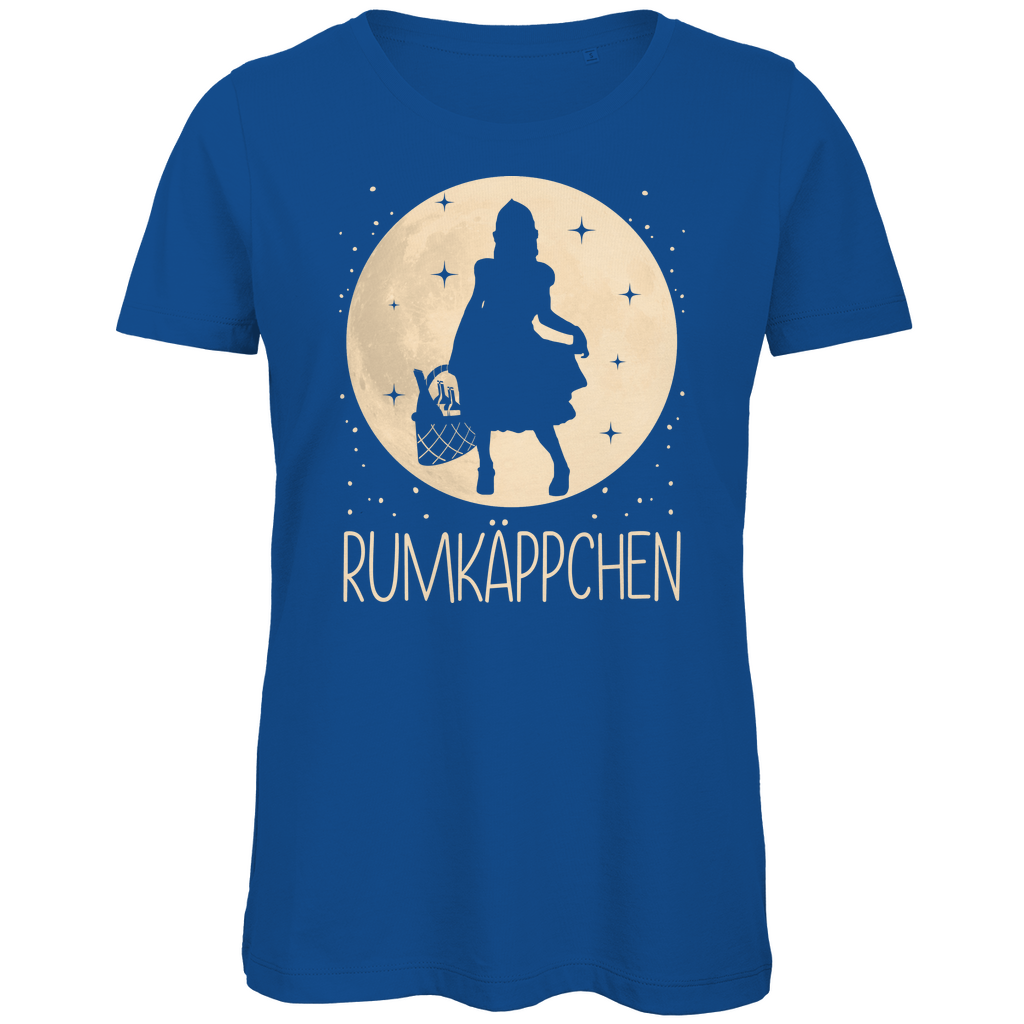 Mond Prinzessin - Rumkäppchen - Damen Premium Bio T-Shirt Royal Blue