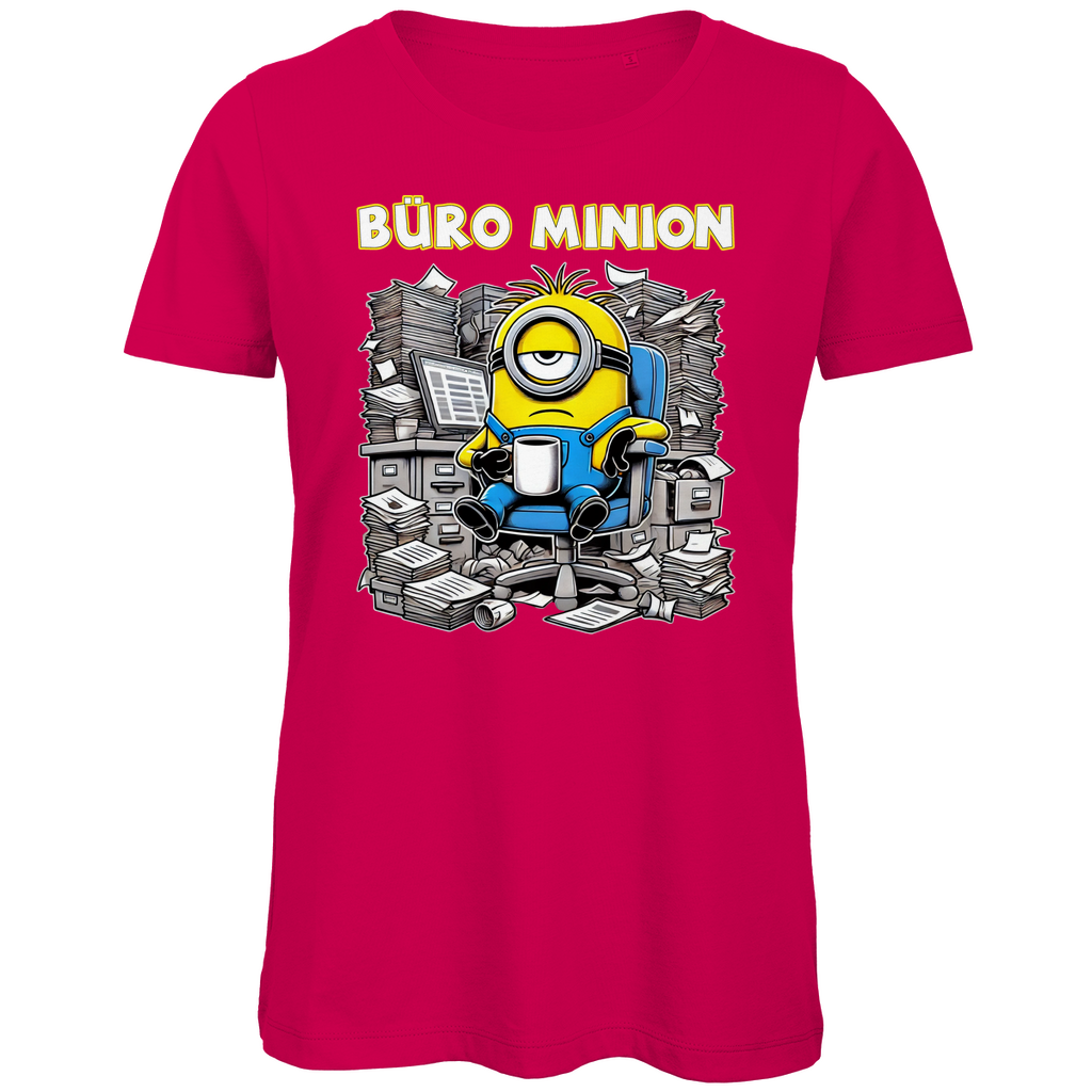 Büro Minion - Damen Premium Bio T-Shirt