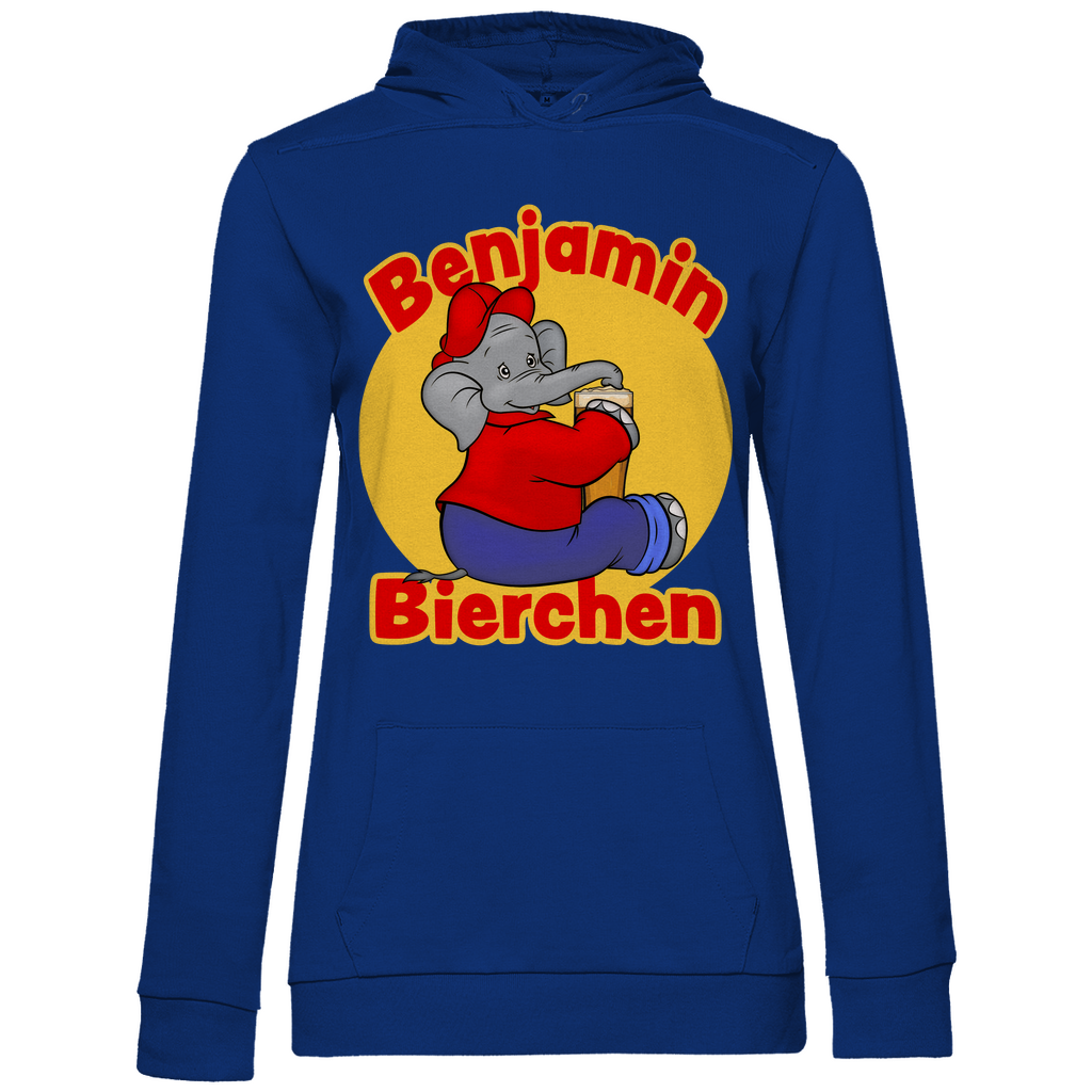 Benjamin Blümchen Bierchen - Damen Hoodie Royal