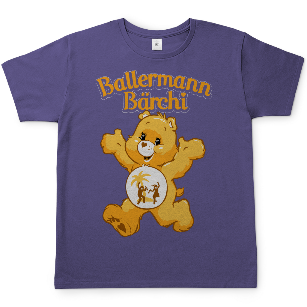 Ballermann Bärchi - Glücksbärchi - Herren Shirt Millennial Lilac