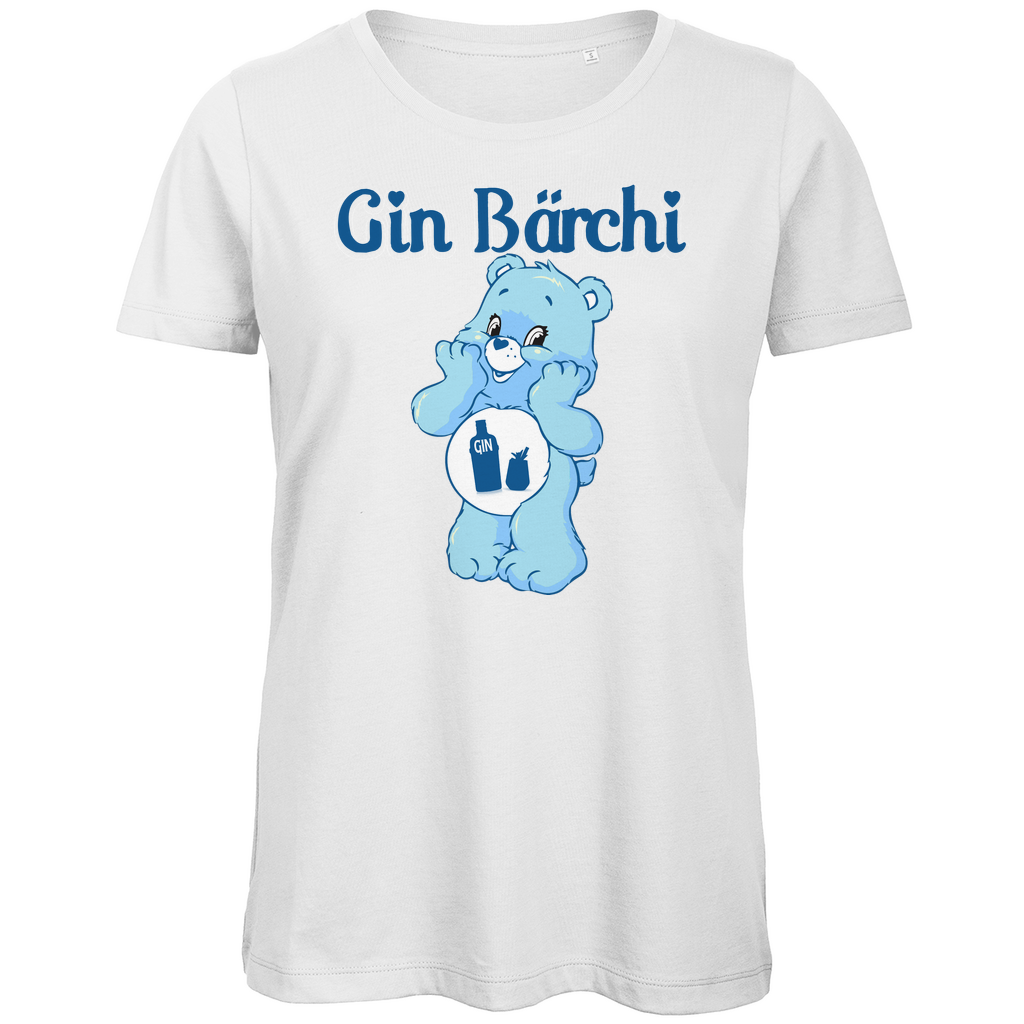 Gin Bärchi - Glücksbärchi - Damen Premium Bio T-Shirt White