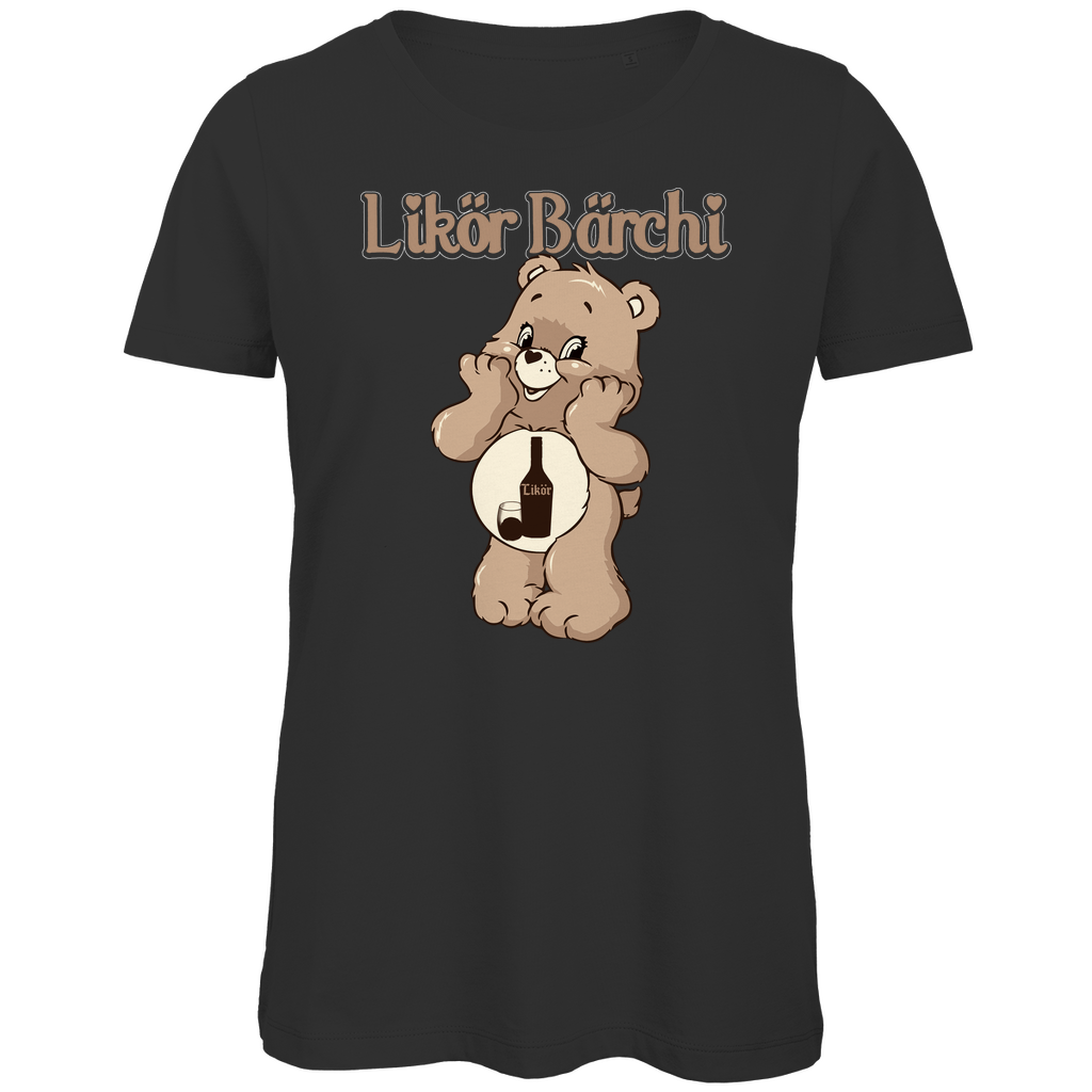 Likör Bärchi - Glücksbärchi - Damen Premium Bio T-Shirt Black