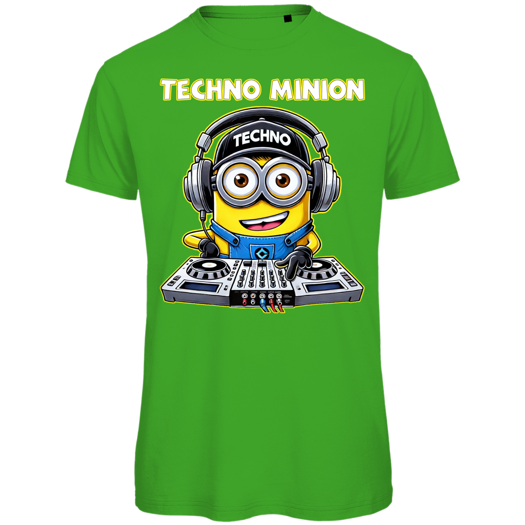 Techno Minion - Herren Premium Bio T-Shirt