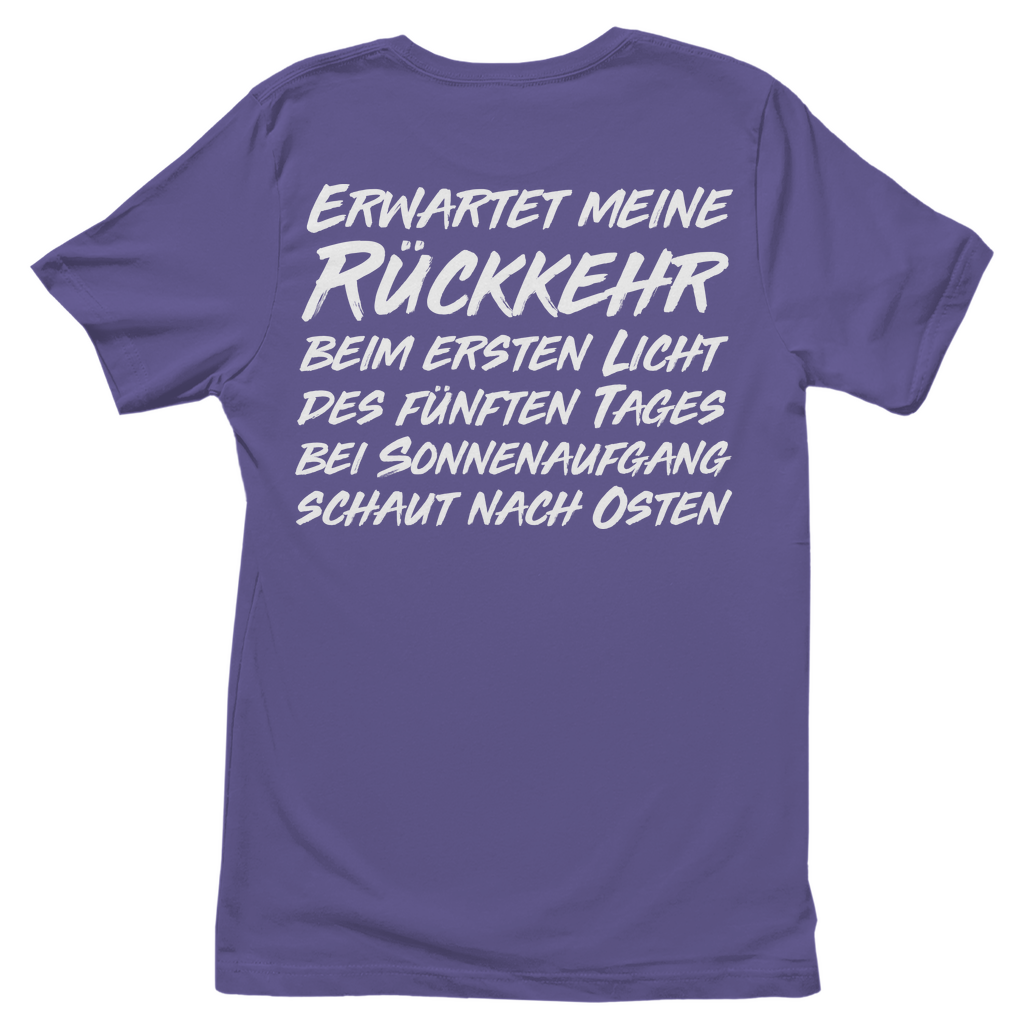 Ich gehe jetzt Lillet trinken - Beidseitiger Druck - Damenshirt