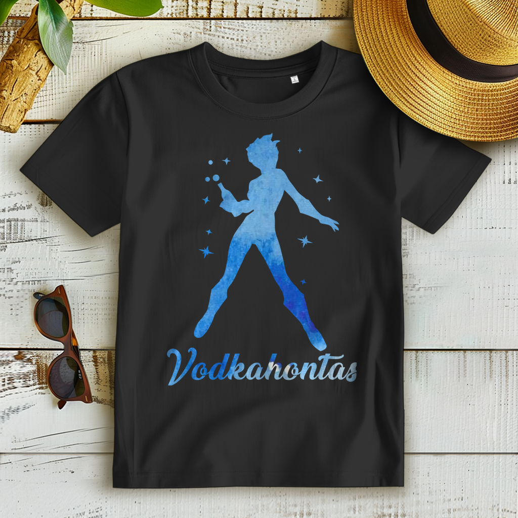 Vodkahontas Prinzessin - Damen Premium Bio T-Shirt Farbe Schwarz