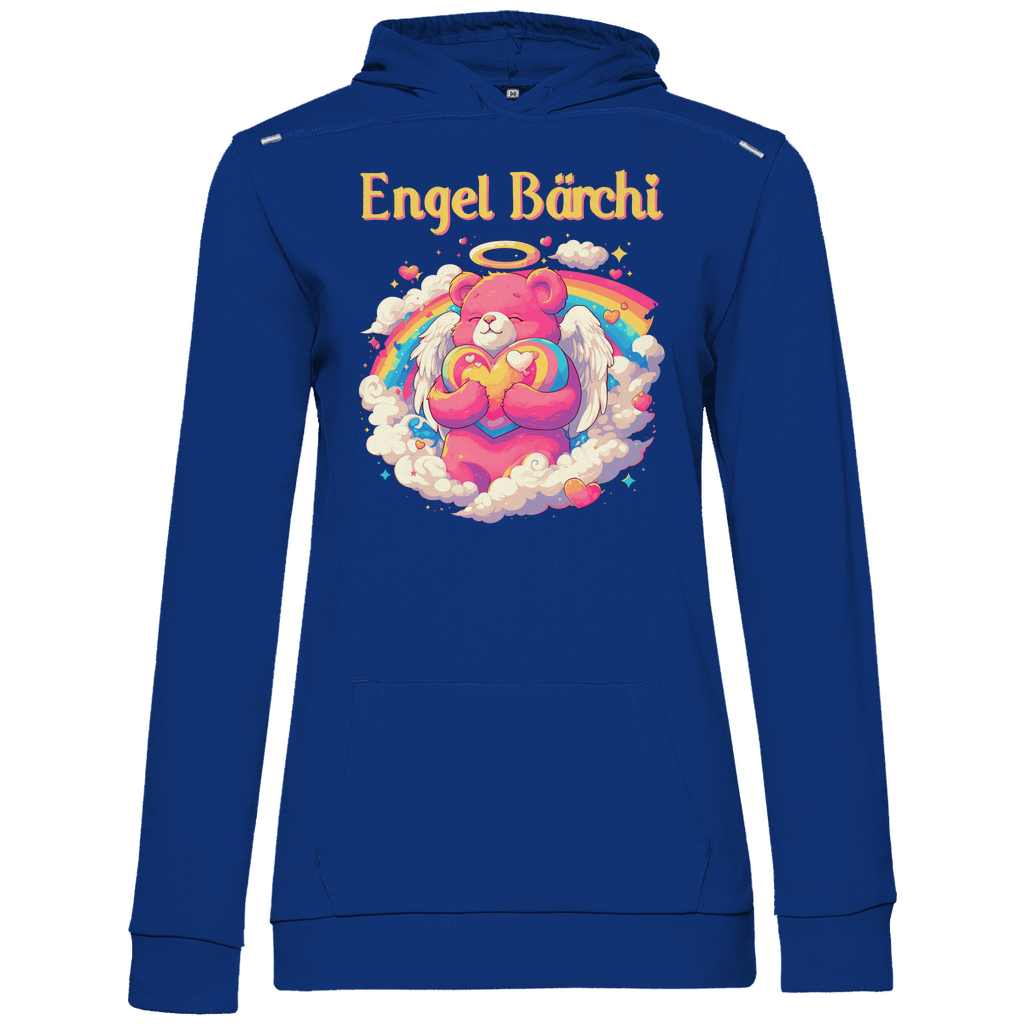 Engel Bärchi - Glücksbärchi - Damen Hoodie Royal