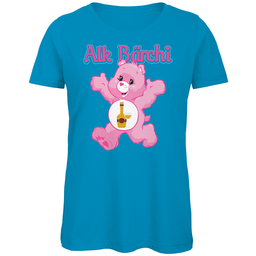 Alk Bärchi - Glücksbärchi - Damen Premium Bio T-Shirt Atoll