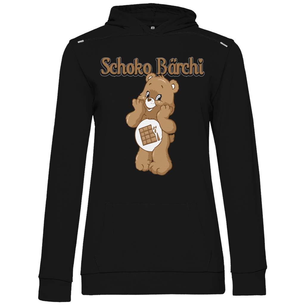 Schoko Bärchi - Glücksbärchi - Damen Hoodie Black