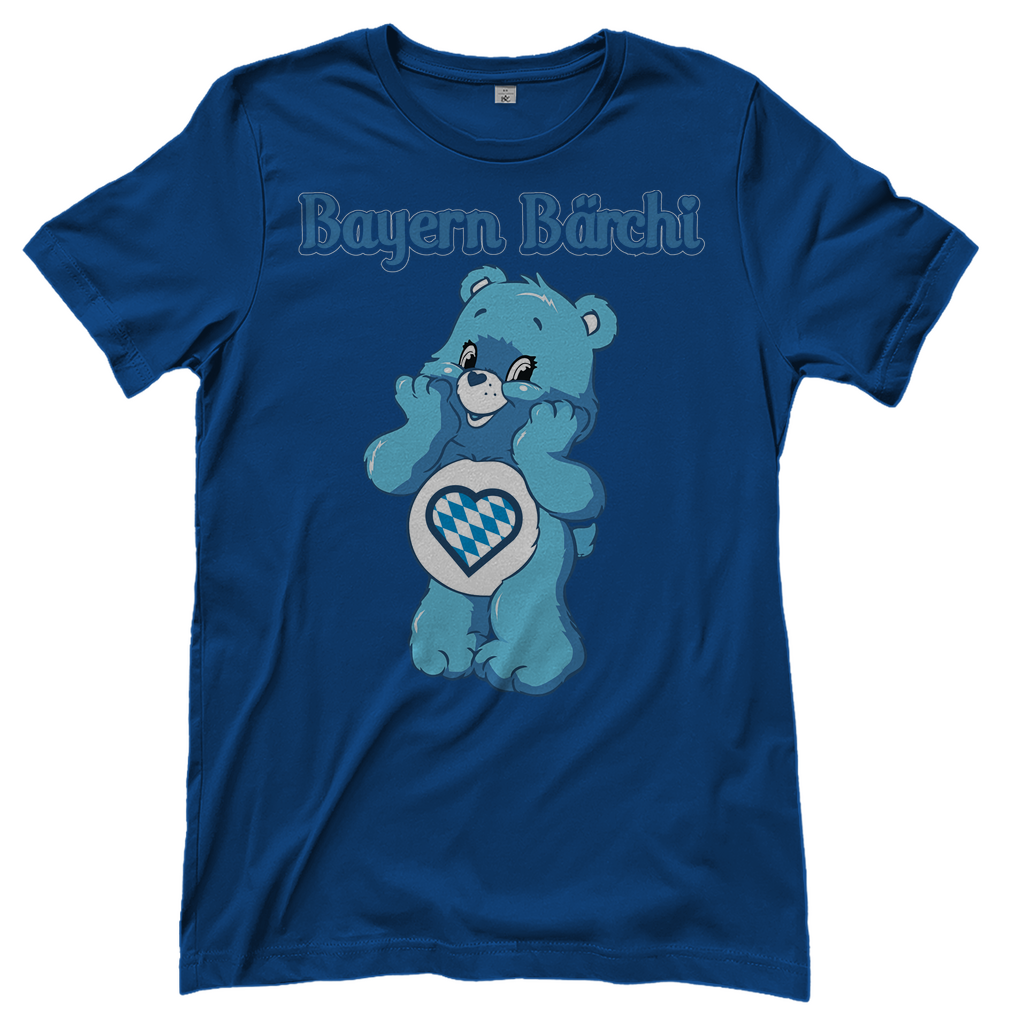 Bayern Bärchi - Glücksbärchi - Damenshirt Royal Blue