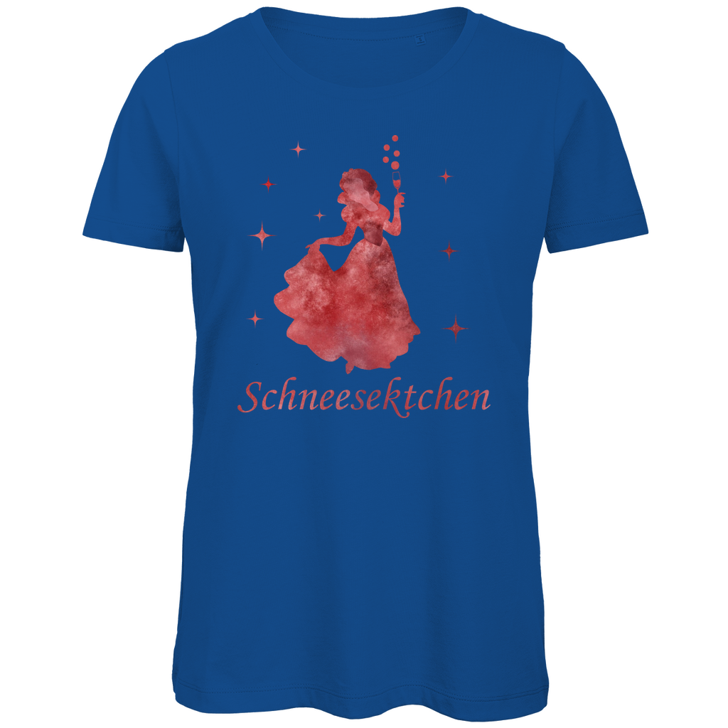 Schneesektchen - Prinzessin Aquarell - Damen Premium Bio T-Shirt Royal Blue