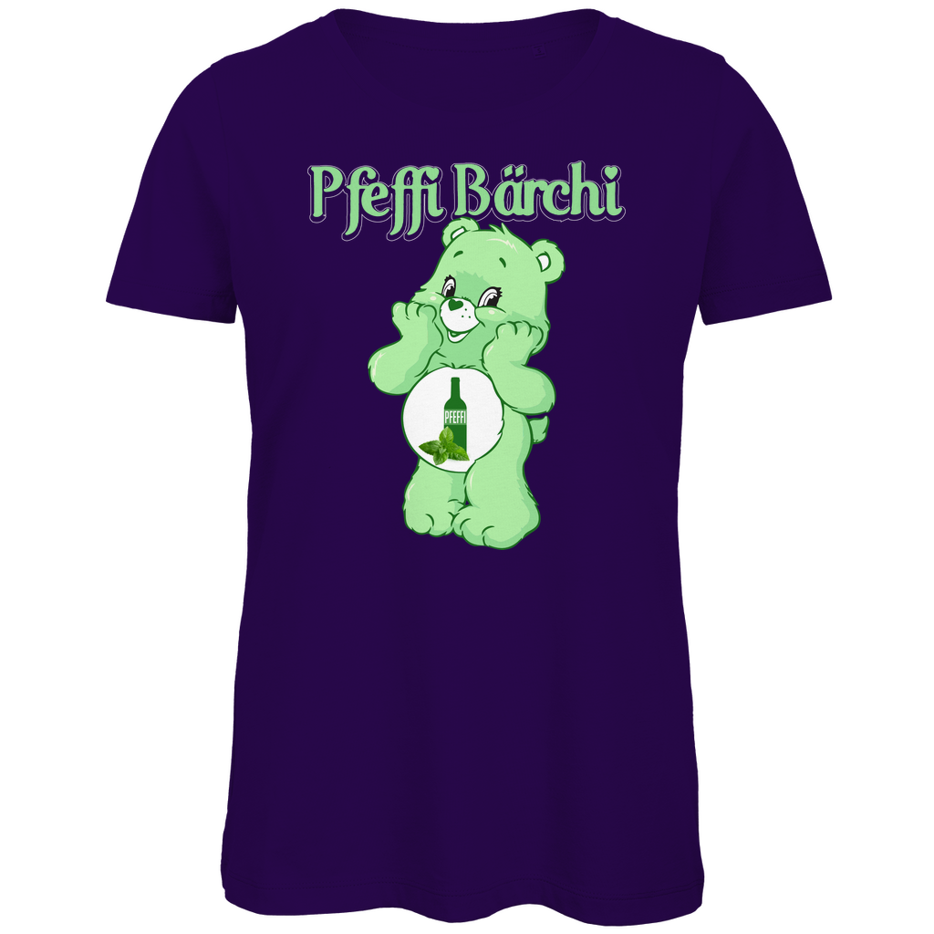 Pfeffi Bärchi - Glücksbärchi - Damen Premium Bio T-Shirt Urban Purple