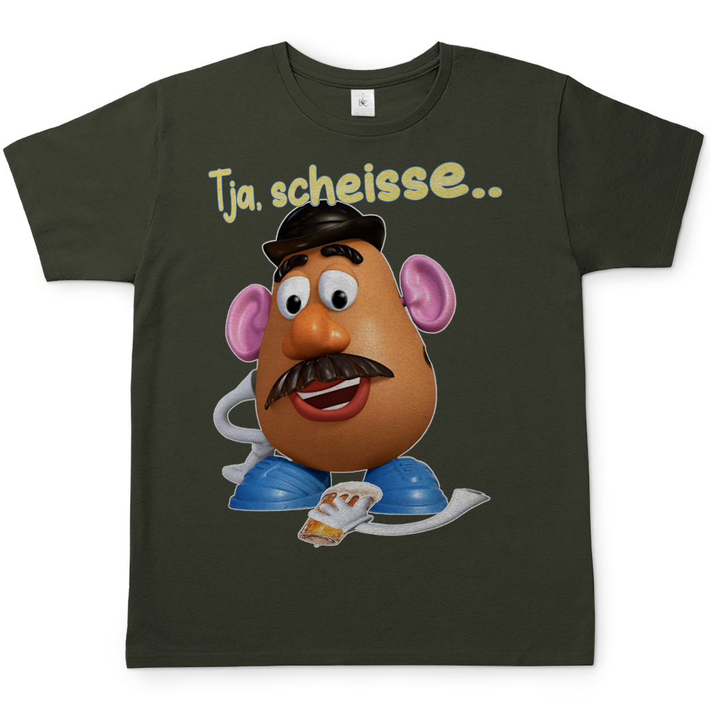 Tja, scheisse - Charlie Naseweis Toy Story - Herren Shirt Urban Khaki