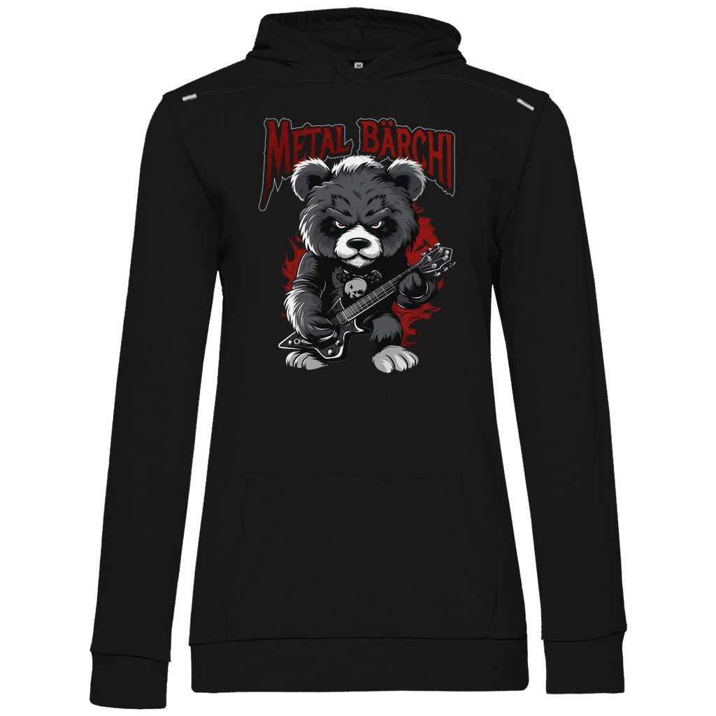 Metal Bärchi - Glücksbärchi - Damen Hoodie Black