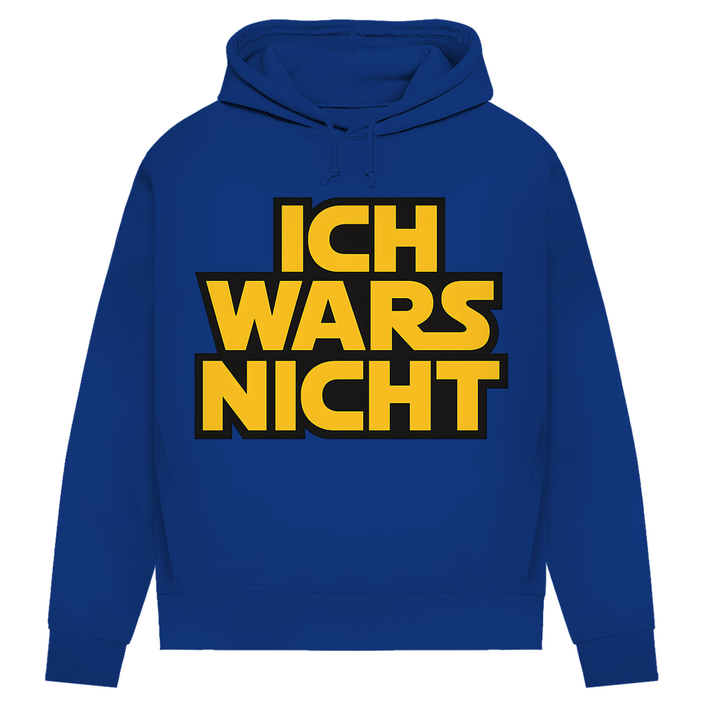 Ich Wars Nicht - Damen Premium Bio Hoodie Royal