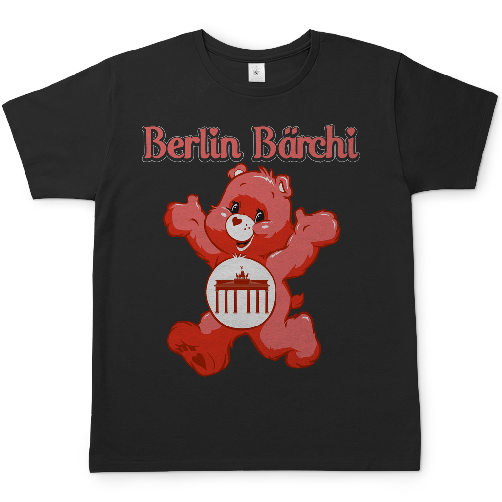 Berlin Bärchi - Glücksbärchi - Herren Shirt Black
