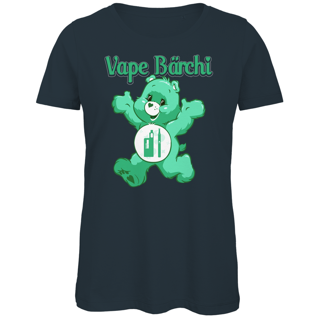 Vape Bärchi - Glücksbärchi - Damen Premium Bio T-Shirt Dark Grey