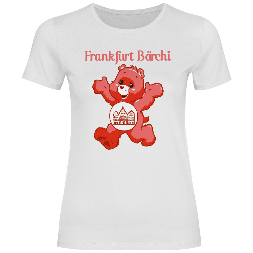 Frankfurt Bärchi - Glücksbärchi - Damenshirt White