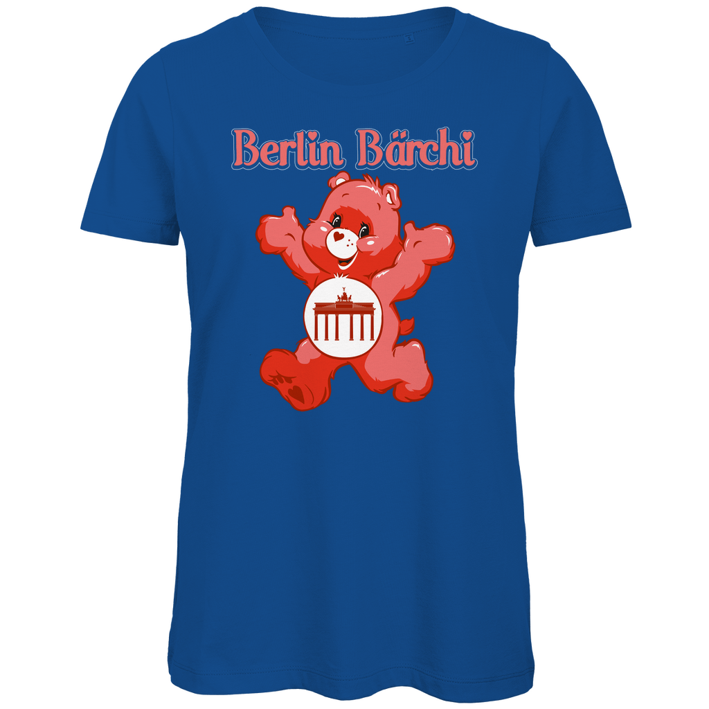 Berlin Bärchi - Glücksbärchi - Damen Premium Bio T-Shirt Royal Blue