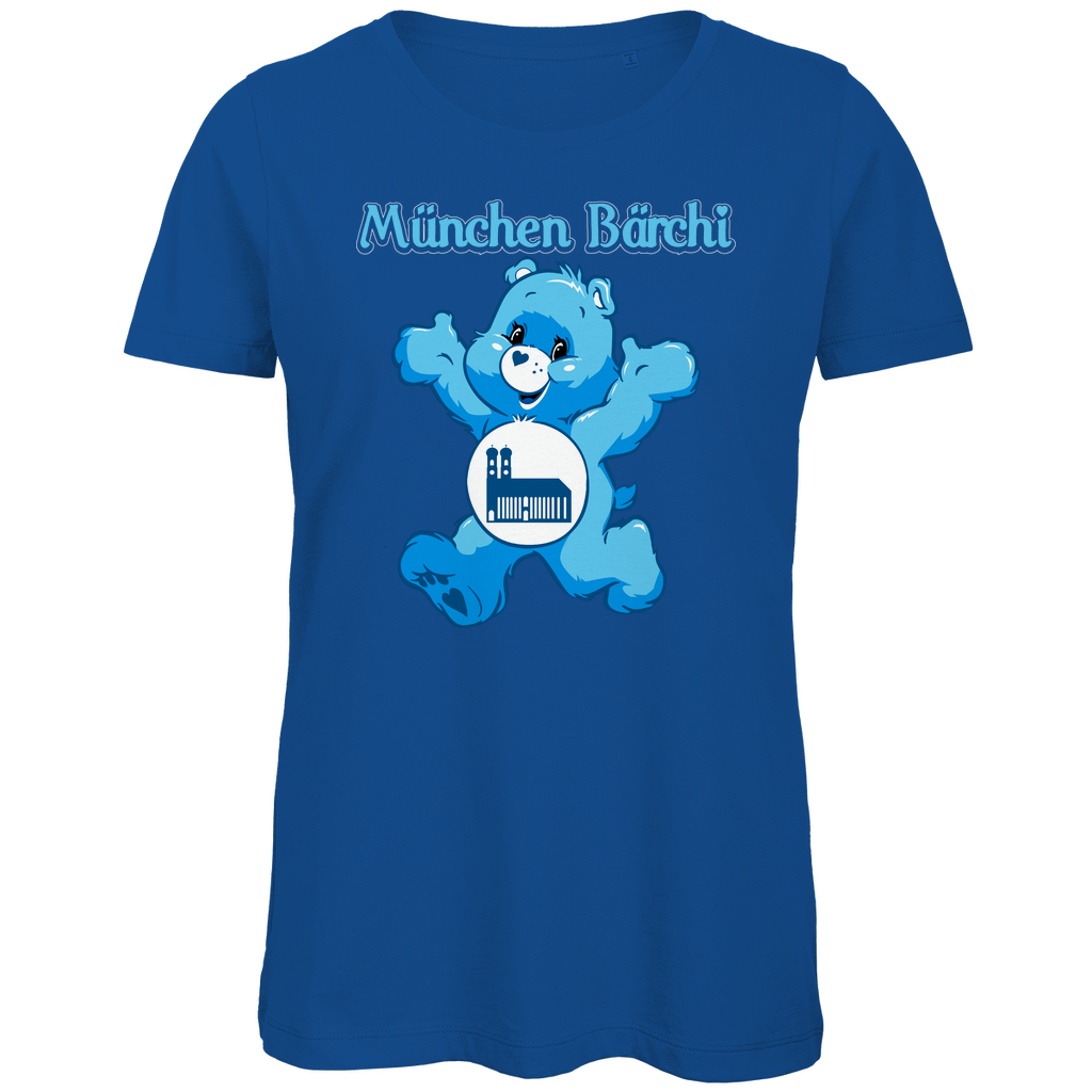 München Bärchi - Glücksbärchi - Damen Premium Bio T-Shirt Royal Blue