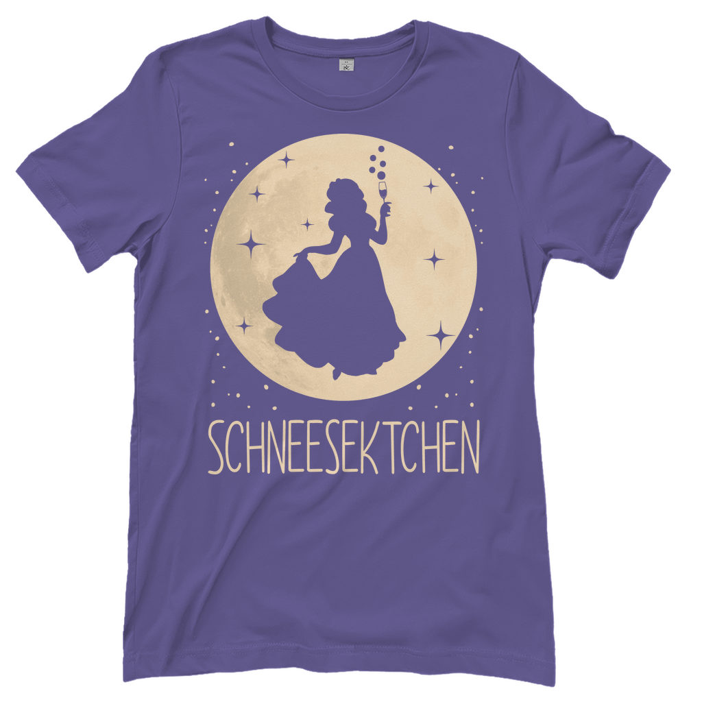 Mond Prinzessin - Schneesektchen - Damenshirt