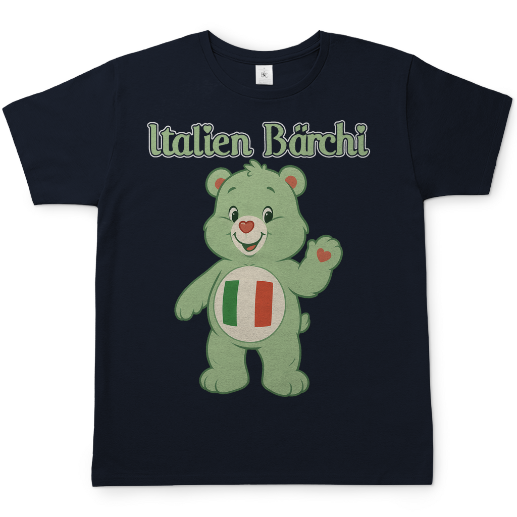 Italien Bärchi - Glücksbärchi - Herren T-Shirt Navy