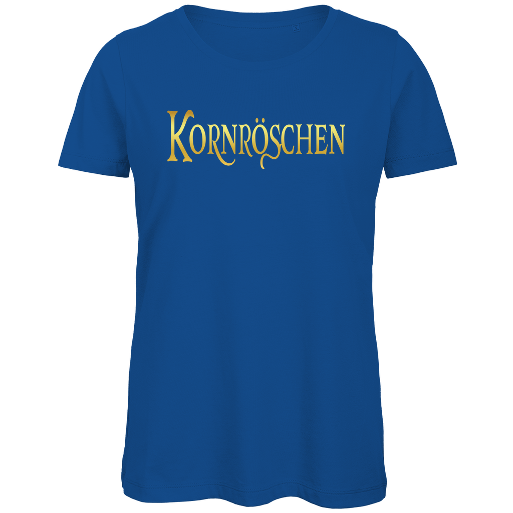 Kornröschen - Prinzessin Gold - Damen Premium Bio T-Shirt Royal Blue