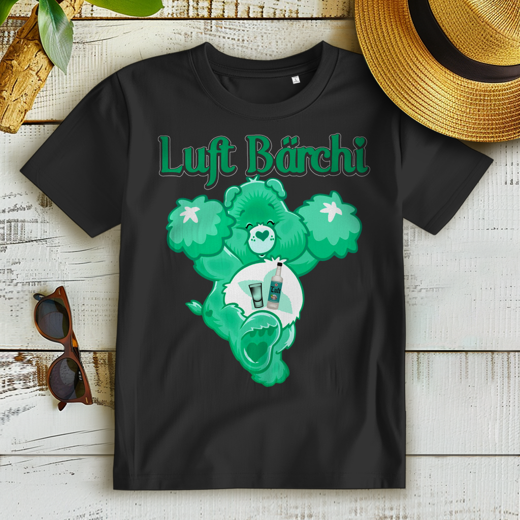 Luft Bärchi - Glücksbärchi - Damen Premium Bio T-Shirt